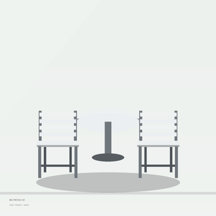 Bộ bàn ghế Patio (1 bàn 2 ghế)